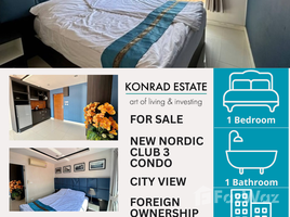 在New Nordic VIP 1出售的1 卧室 公寓, 农保诚, 芭提雅