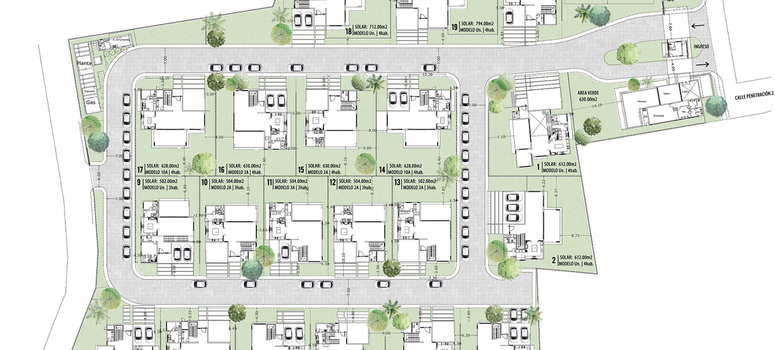 Master Plan of Residencial Sauce - Photo 1