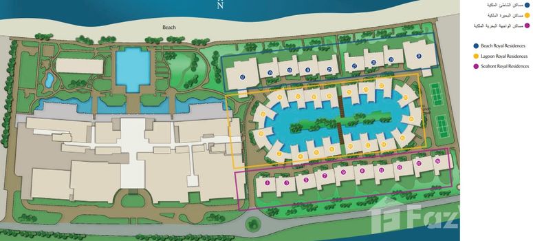 Master Plan of Jumeirah Zabeel Saray - Photo 1