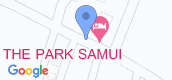 Vista del mapa of The Park Samui