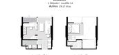 Unit Floor Plans of Chewathai Residence Asoke