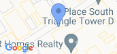 地图概览 of MPlace South Triangle