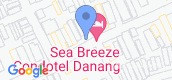 地图概览 of Sea Breeze Condotel Danang