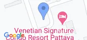 Vista del mapa of Venetian Signature Condo Resort Pattaya