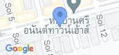 지도 보기입니다. of Escent Park Ville Chiangmai