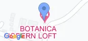 지도 보기입니다. of Botanica Modern Loft