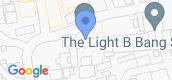 지도 보기입니다. of The Light Condo Bangsaen