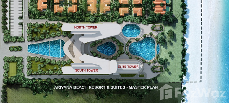 Master Plan of Ariyana Beach Resort & Suites - Photo 1