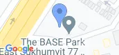 Vista del mapa of The Base Park East Sukhumvit 77