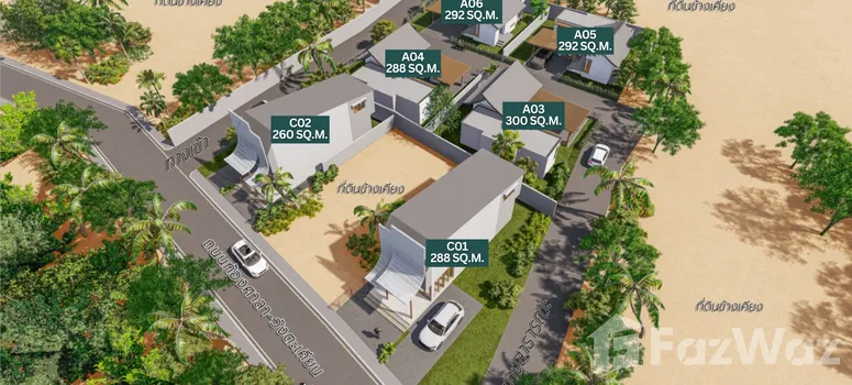 Master Plan of อะคิรายา พลู วิลล่า - Photo 1