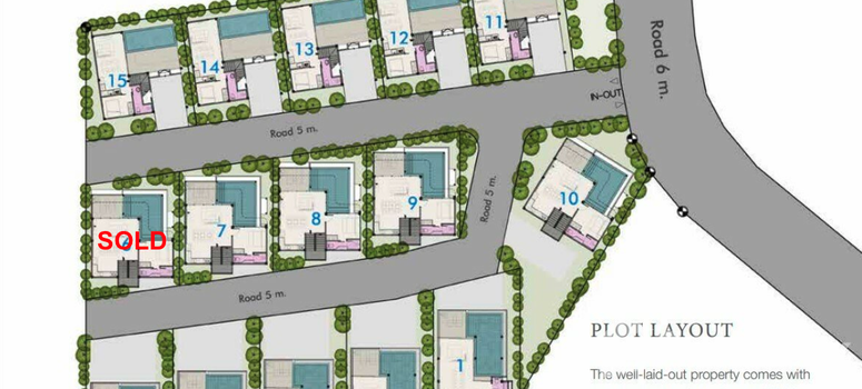 Master Plan of XV SAMUI Villas - Photo 1
