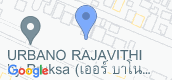 지도 보기입니다. of Urbano Rajavithi