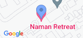 지도 보기입니다. of Naman Retreat