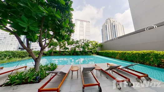 3D Walkthrough of the Communal Pool at Hyde Sukhumvit 13