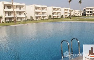 Joli rez-de-jardin meublé à vendre dans résidence sécurisée in Bouskoura, Grand Casablanca