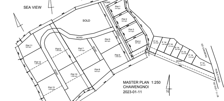 Master Plan of สวัสดี พูล วิลล่า - เฉวงน้อย - Photo 1