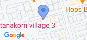 지도 보기입니다. of Rattanakorn Village 3