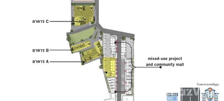 Master Plan of เดอะ เซลีน่า คอนโด - Photo 1