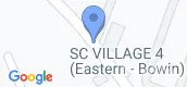 Vista del mapa of SC Village Eastern-Bowin