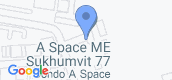 Map View of A Space Me Sukhumvit 77