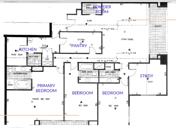 For rent 3 Beds condo in Pathum Wan, Bangkok