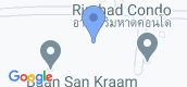 지도 보기입니다. of Baan San Kraam