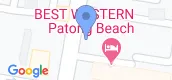 지도 보기입니다. of Phuket Villa Patong Beach