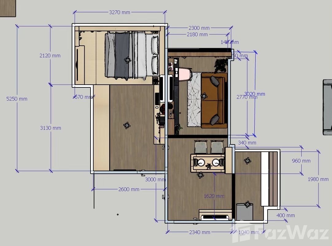 For sale 1 Beds condo in Huai Khwang, Bangkok