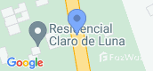 Просмотр карты of Residencial Claro De Luna 