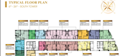 Unit Floor Plans of The Minato Residence