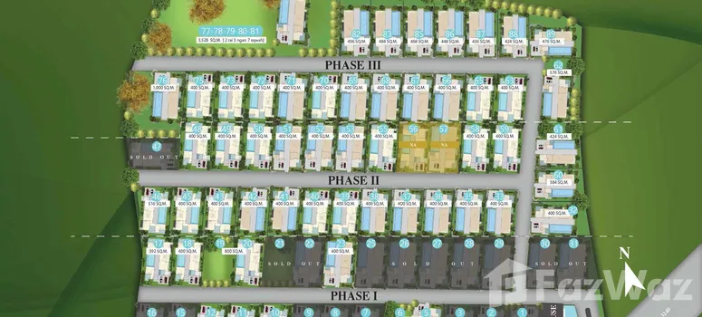 Master Plan of Palm Lakeside Villas - Photo 1