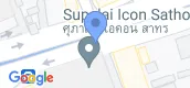 Просмотр карты of Supalai Icon Sathorn