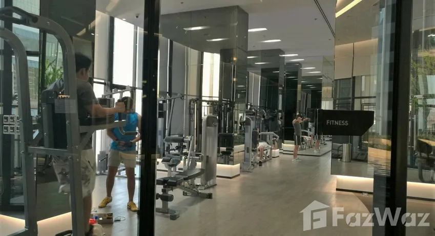 รูปถ่าย 1 of the Communal Gym at ไอดีโอ คิว จุฬา-สามย่าน