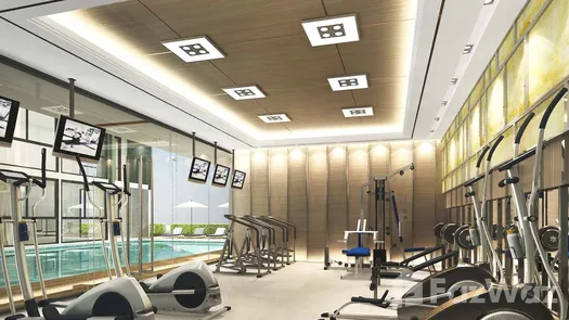 Fotos 1 of the Fitnessstudio at The Breeze Condominium Bangsaray