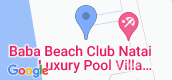 Map View of Baba Beach Club Phuket