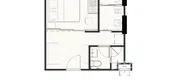 Unit Floor Plans of Chambers On-Nut Station