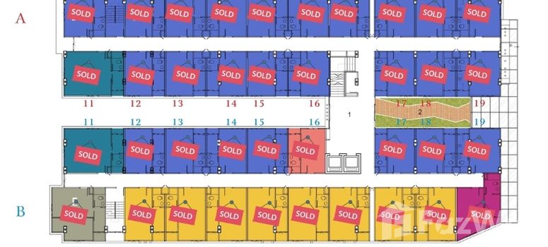 Master Plan of วีไอพี เกรท ฮิลล์ คอนโดมิเนียม - Photo 3