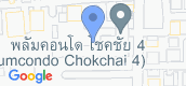 Vista del mapa of Plum Condo Chokchai 4