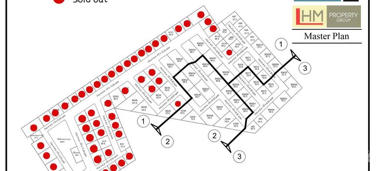 Master Plan of ลา วัลเล่ วิลเลจ ทาวน์ 2 - Photo 1