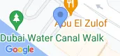 지도 보기입니다. of Canal Crown
