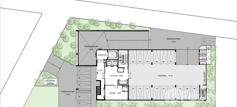 Master Plan of ยูโทเปียอพาทเม้นมินิ 2 - Photo 1