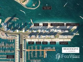 3 спален Квартира на продажу в Beachgate by Address, EMAAR Beachfront