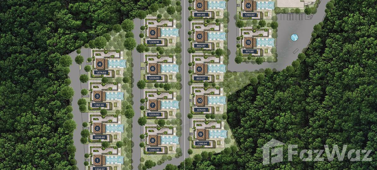 Master Plan of การ์เด้น แอตลาส เบย์วิว - Photo 1