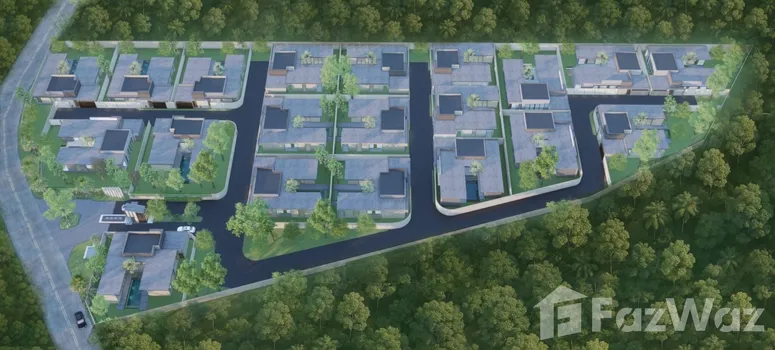 Master Plan of ลอง วัน ซิกส์ โอลิเวอร์ วิลล่า - Photo 2