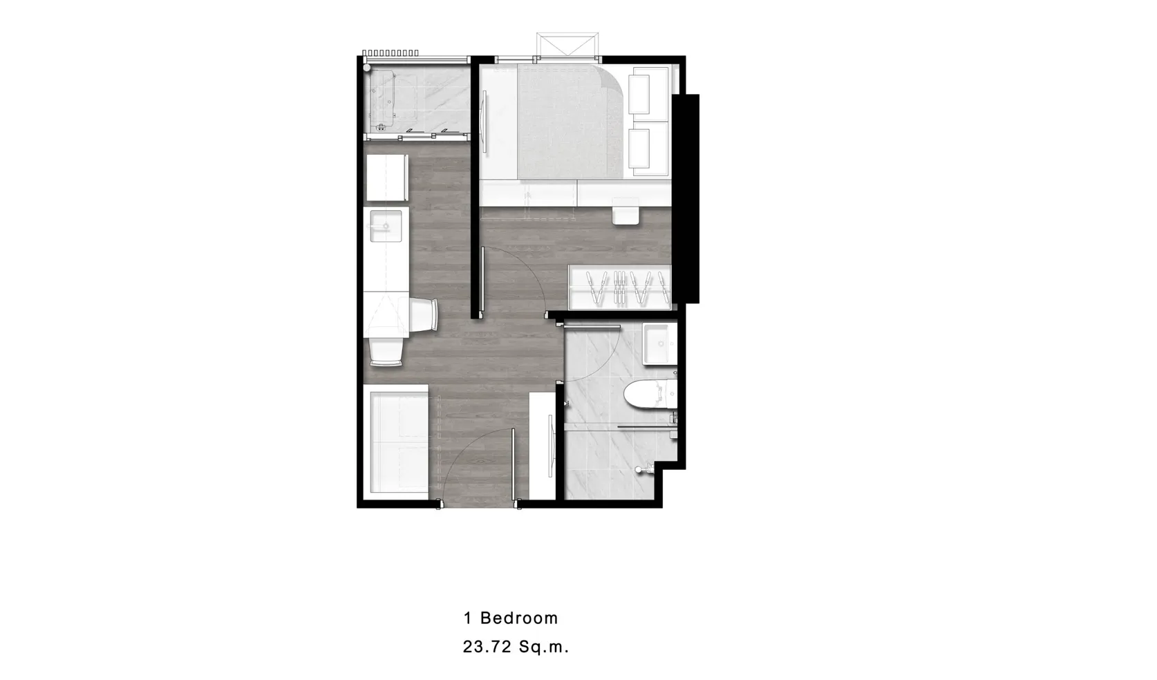 For sale 1 bed condo in Chom Thong, Bangkok