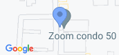 ทำเลที่ตั้ง of Zoom Condo 50