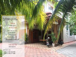 6 chambre Villa for rent in Cambodge, Srah Chak, Doun Penh, Phnom Penh, Cambodge