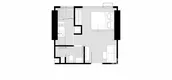 Unit Floor Plans of Modiz Rhyme Ramkhamhaeng