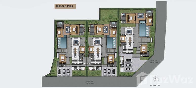 Master Plan of เซเลสเทีย วิลล่า - Photo 1