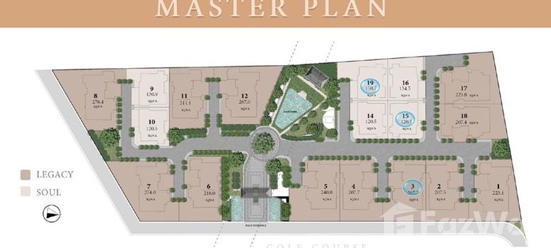 Master Plan of ซิงค์ รอยัล ดิ เอททีน บางนา กม.7 - Photo 1